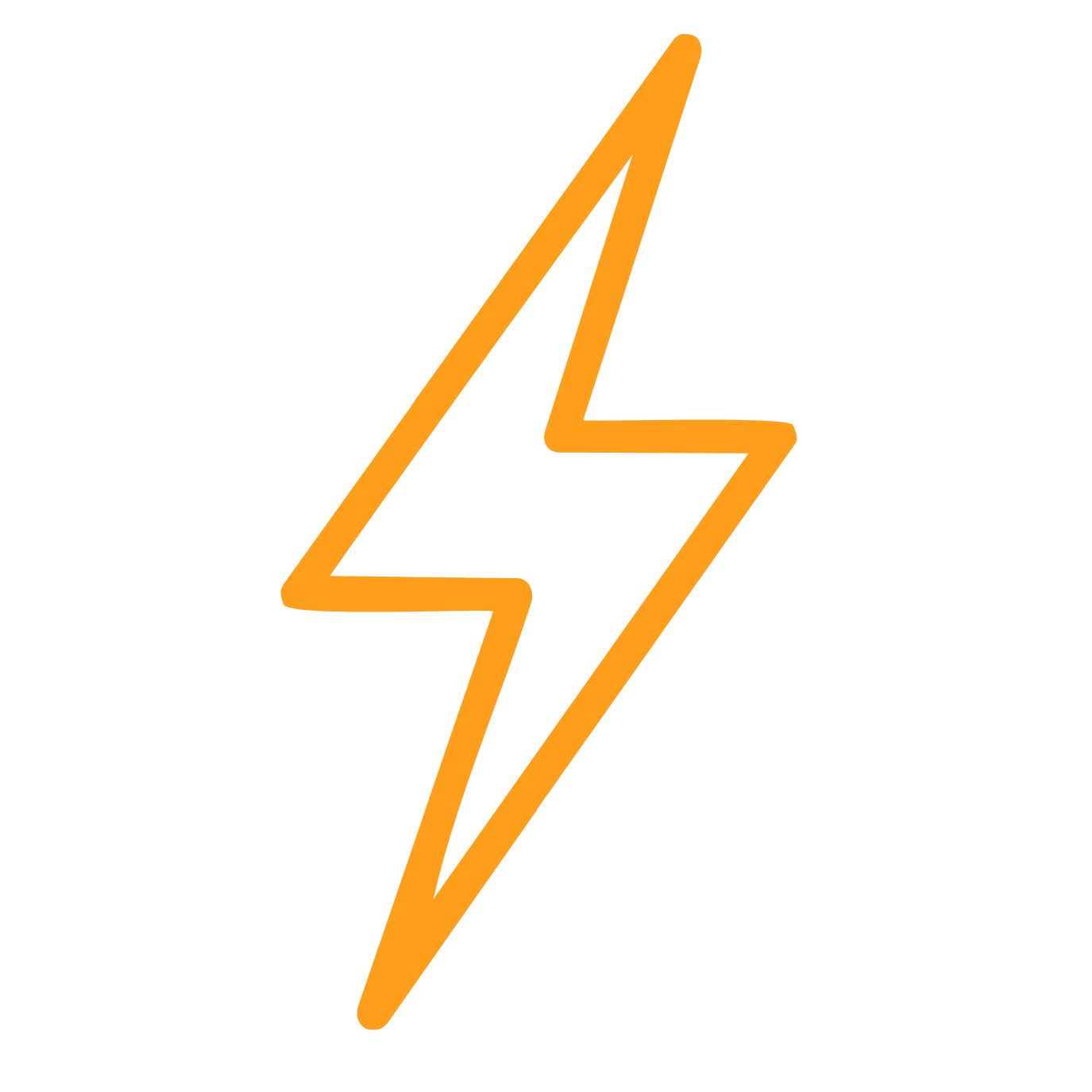 Electric bolt icon.
