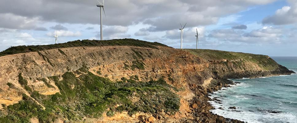 Cape nelson wind farm vic